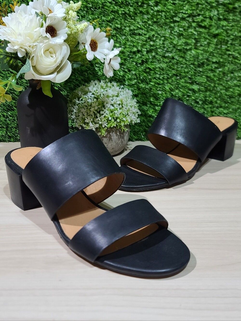 Madewell The Kiera Mule Sandal True Black - US Women's 10